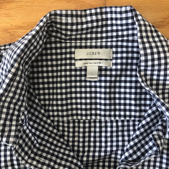 J.Crew long sleeve Gingham shirt - Picture 3 of 4